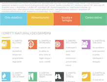 Tablet Screenshot of centroinfanziapeterpan.it